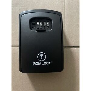 Iron Lock® - Key Lock Box Mount for Keys 4 Digit Combination